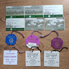 Horse Racing Tickets  Passes 1985 - 2005