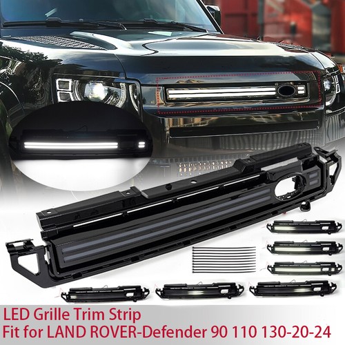 Led light gloss black front - light,