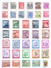 AUSTRIA  Album page of Mint/Used Stamps (M249)
