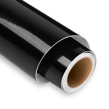 Glossy Black Permanent Vinyl