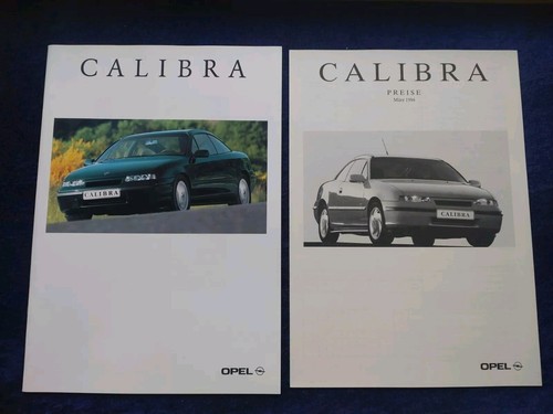 Opel calibra brochure 1994 - brochure, 04.1994