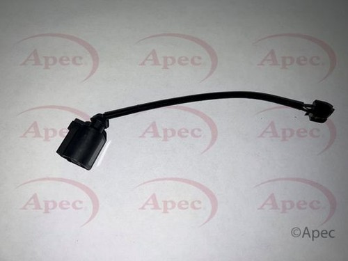 Apec rear brake pad - apec, warning