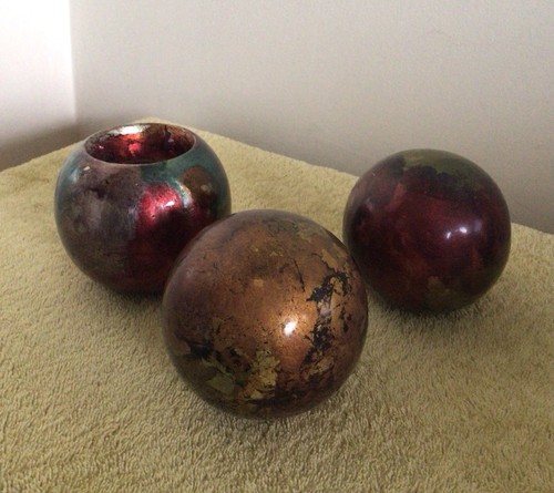 Set decorative orbs balls - orbs,