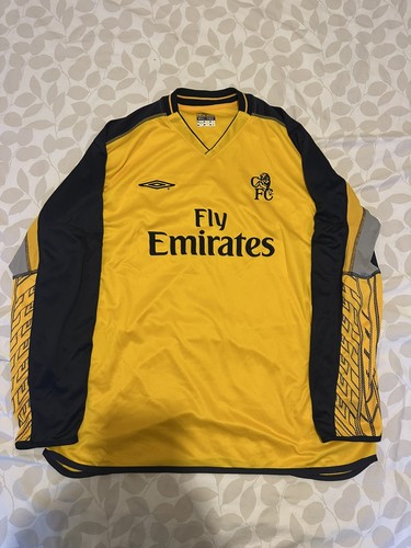 Chelsea 2002 goalkeeper shirt - chelsea,