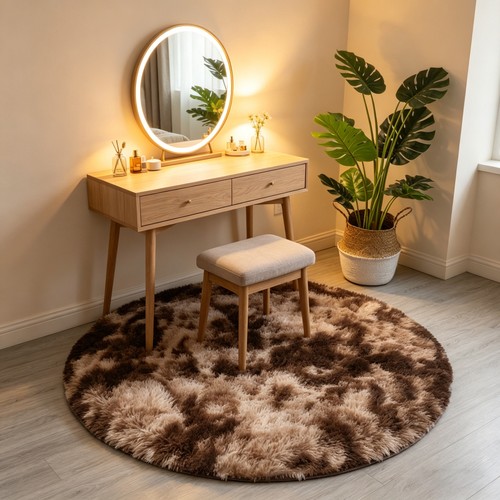 Round quick drying bedroom - round,