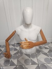Male Mannequin Torso White