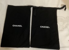CHANEL BLACK FABRIC DUST BAGS