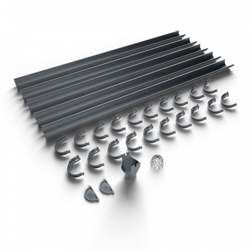 Galeco steel half round gutter - galeco,