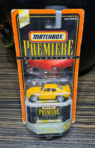 Matchbox premiere pontiac gto - matchbox,