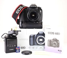 Canon EOS 60D DSLR & 18-55mm IS II Zoom Lens Kit Refurbished +12Month Guarantee.