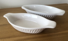 2 Individual Oval Ovenware
