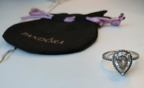 Pandora pear shaped ring - pandora,