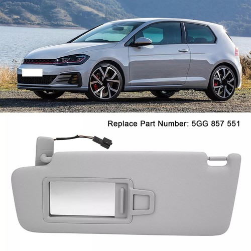 Left driver side sun - sun, visor