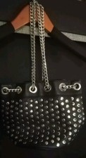 Franco Studded Bucket Bag By