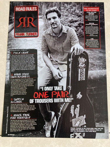 Frank turner article - frank,