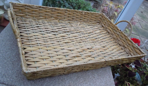 Large basket tray - large, water