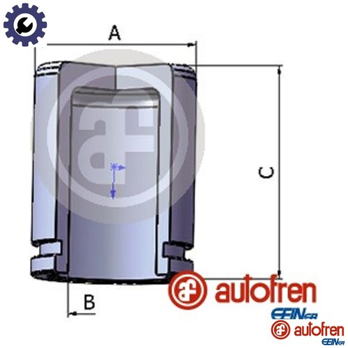 Piston brake caliper d025294 - caliper,