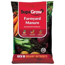 50l organic farmyard manure - 50l,