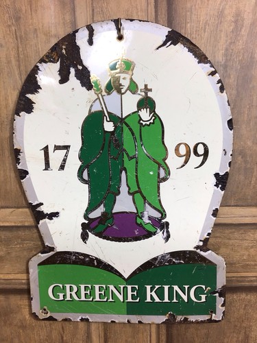 Vintage enamel greene - vintage, ale