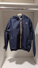 K-WAY Kids Claude Packable Rain Jacket Windbreaker Navy Blue 8 Years / 128cm 🔥