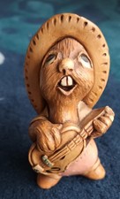 Pendelfin ‘Rocky’ Rabbit Ornament With Guitar Stoneware