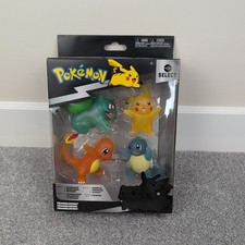 Pokemon Select Translucent Battle Figure 4 Pack Mint In Box Sealed 3 Inch Vinyl