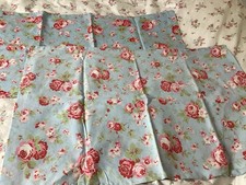 CATH KIDSTON DESIGN FOR IKEA - ROSALI BLUE PILLOWCASES X 2