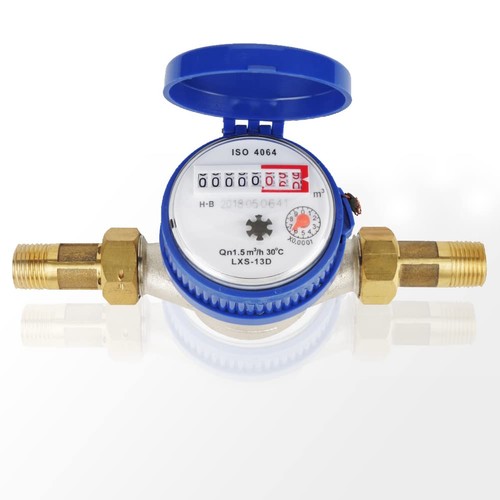 Water meter 15mm inch - water, 1/2