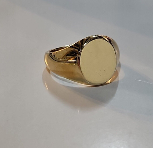 9ct yellow gold gents - yellow,