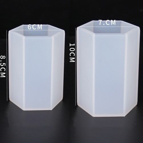 Hexagon cylinder resin casting - hexagon,
