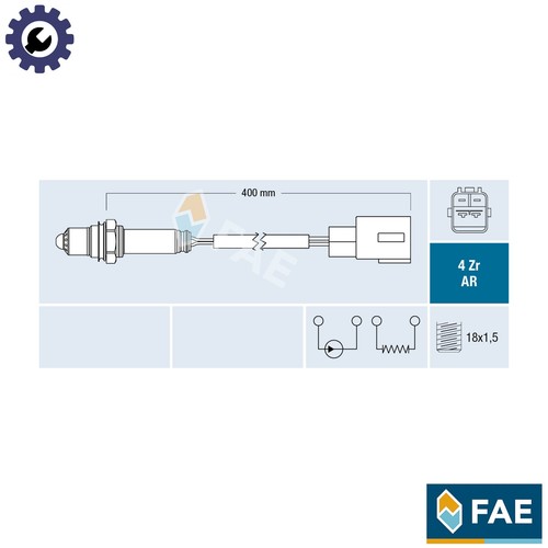 Lambda sensor 75603 for lexus - lambda,