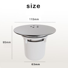115mm Shower Drain Cover Tray