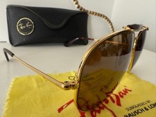 EXC VTG*TORTUGA*W0676*BRAVURA ULTRA*RB-50*24KGP.MIROR B&L RAY-BAN USA SUNGLASSES