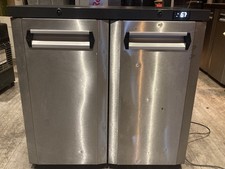 GAMKO 2 DOOR UNDERCOUNTER DRINKS BAR FRIDGE FOR CANS & BOTTLES, 3  IN STOCK