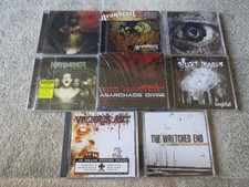 8 Death Metal CDs (7 SEALED) RED HARVEST THE WRETCHED END HYPERBOREA DEFIANT