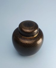 Black Enamel Fish Scale