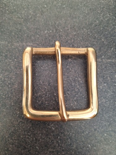 40mm solid brass square - 40mm, belt