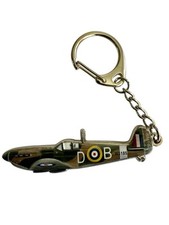 WW2 Spitfire MK Va World War 2 Metal 3D Keyring
