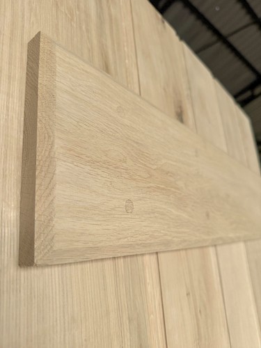 Solid oak ledge - oak, door