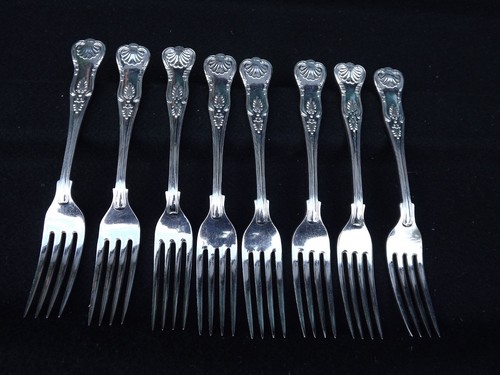 Silver plated kings pattern - 8,