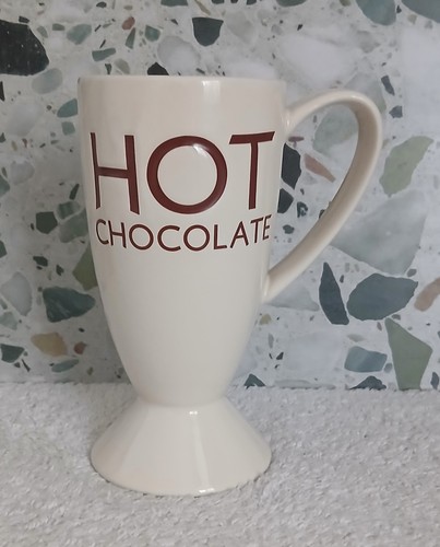 Hot chocolate tall mug - chocolate,