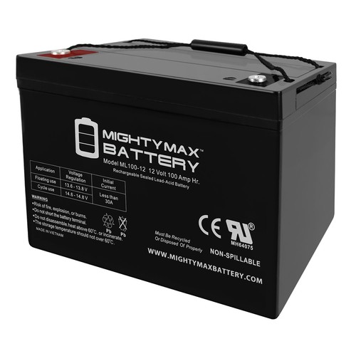 Mighty max 12v 100ah sla - max,