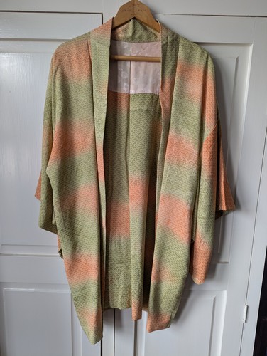 Genuine japanese kimono - kimono, fan