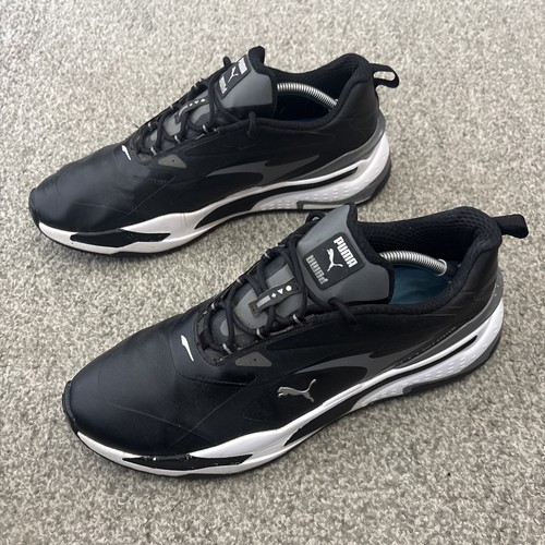 Puma black golf shoes - puma,