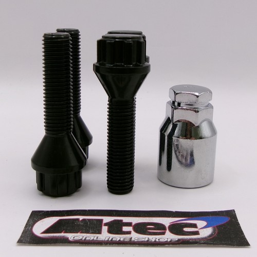Black alloy extended wheel - black,