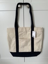 H&M Natural Cream/Navy Blue