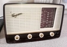 CIRCA 1950'S FERGUSON BAKELITE VALVE RADIO # WORKING#