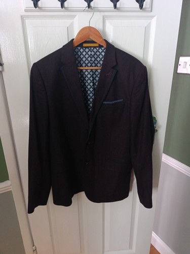 Ted baker mens burgundy - burgundy, blazer