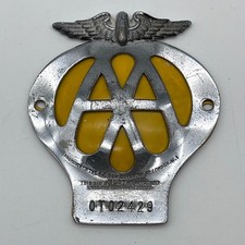 Vintage AA Car Badge –