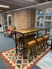 Industrial Table - Poseur, Pub & Restaurant. High Table. Made To Order.